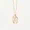 Mini Letter U Necklace